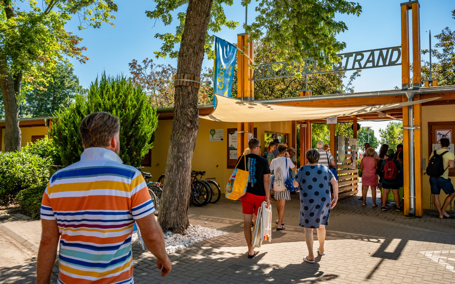 Kisfaludy Strand named best beach on Lake Balaton