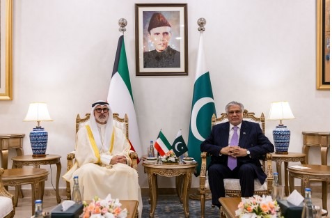 Kuwait, Pakistan discuss strengthening bilateral ties, regional stability
