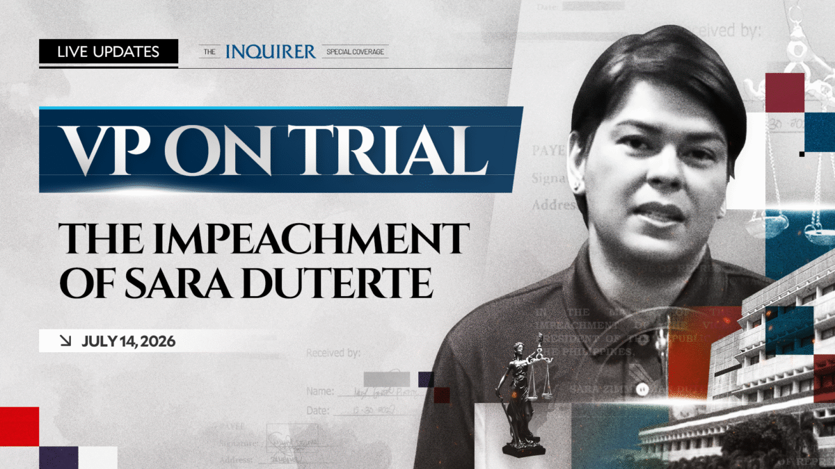 LIVE UPDATES: Impeachment trial of VP Duterte