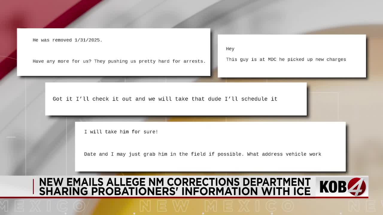 Lawsuit claims New Mexico probation officers illegally shared information with ICE