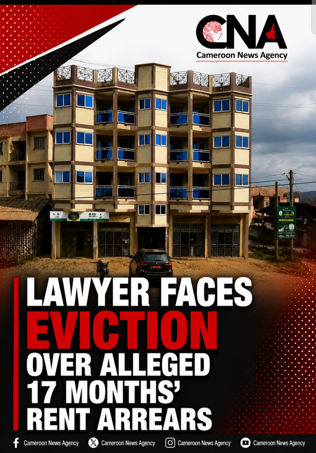 Lawyer, Barrister Ngu Valentine, Declines Comment as Landlord Pursues Eviction Over Alleged Rent Arrears