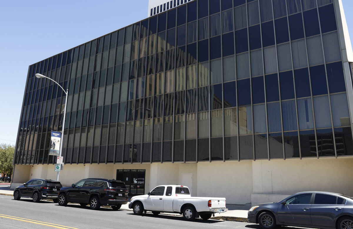 The downtown Las Vegas Clark County Public Defender's Office at 309 S. Third Street, is seen on ...