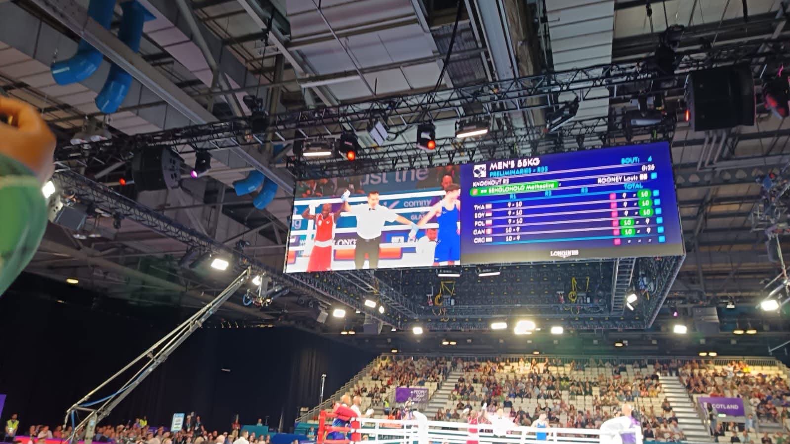 Lesotho boxers go three from three on opening day at Glasgow 2026