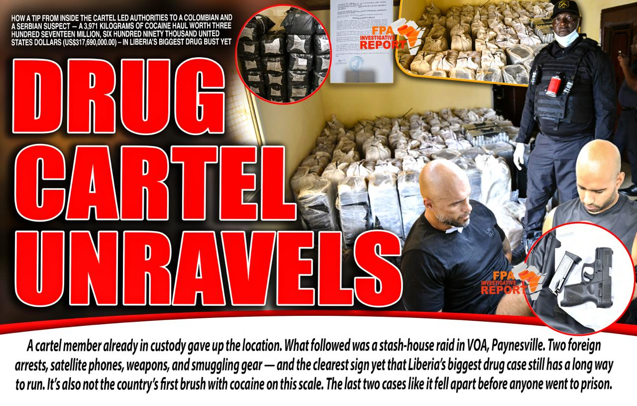 Liberia: Drug Cartel Unravels, Over 3,971 Kilograms of Cocaine Worth US$318 Million Seized; Colombian, Serbian, Liberians Arrested