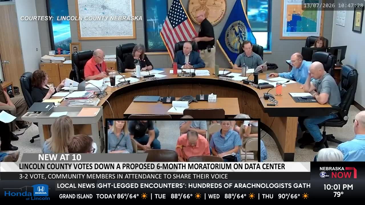 Lincoln county commissioners reject data center moratorium again