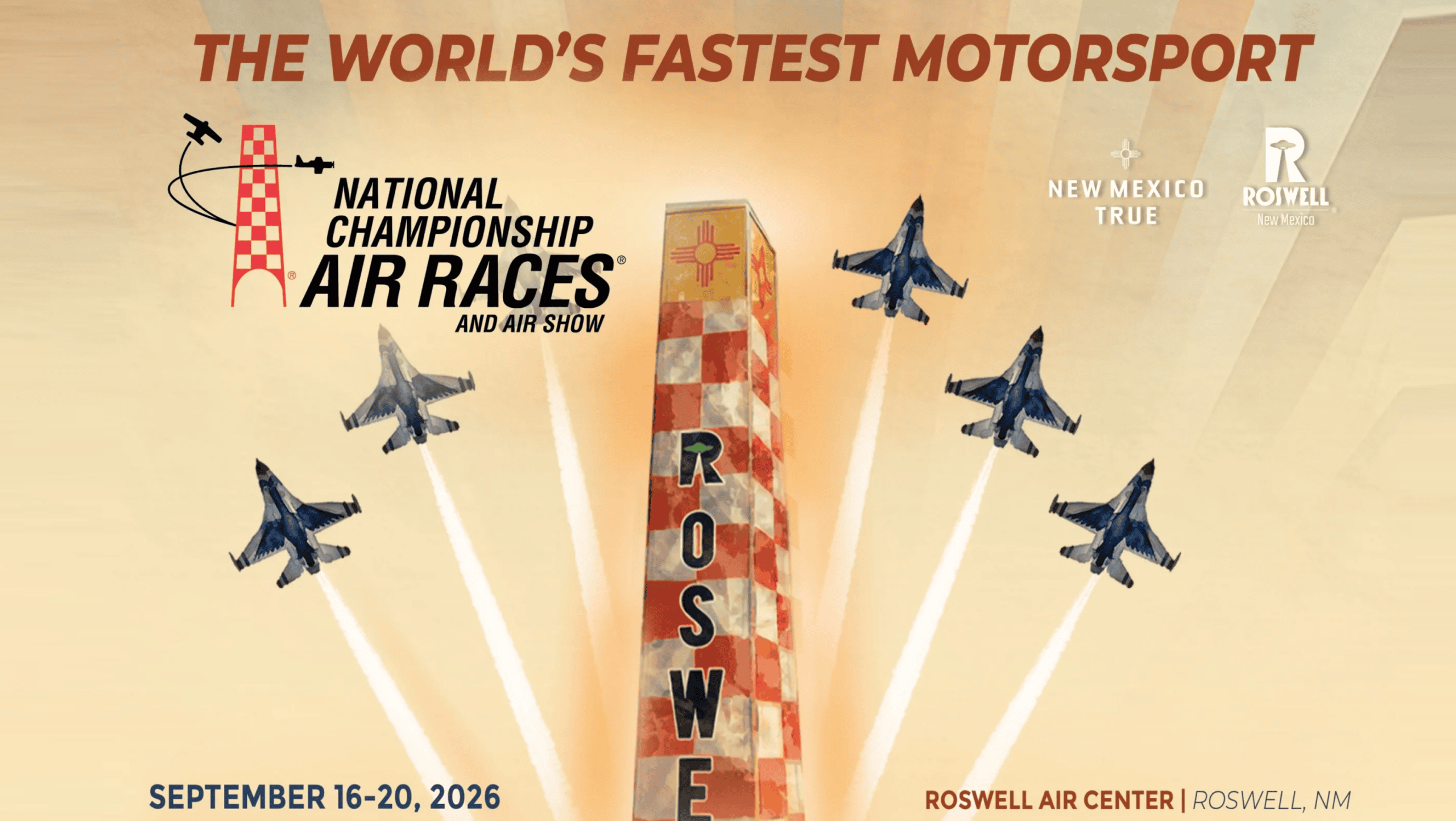 Lineup set: Roswell National Championship Air Races ready for 2026