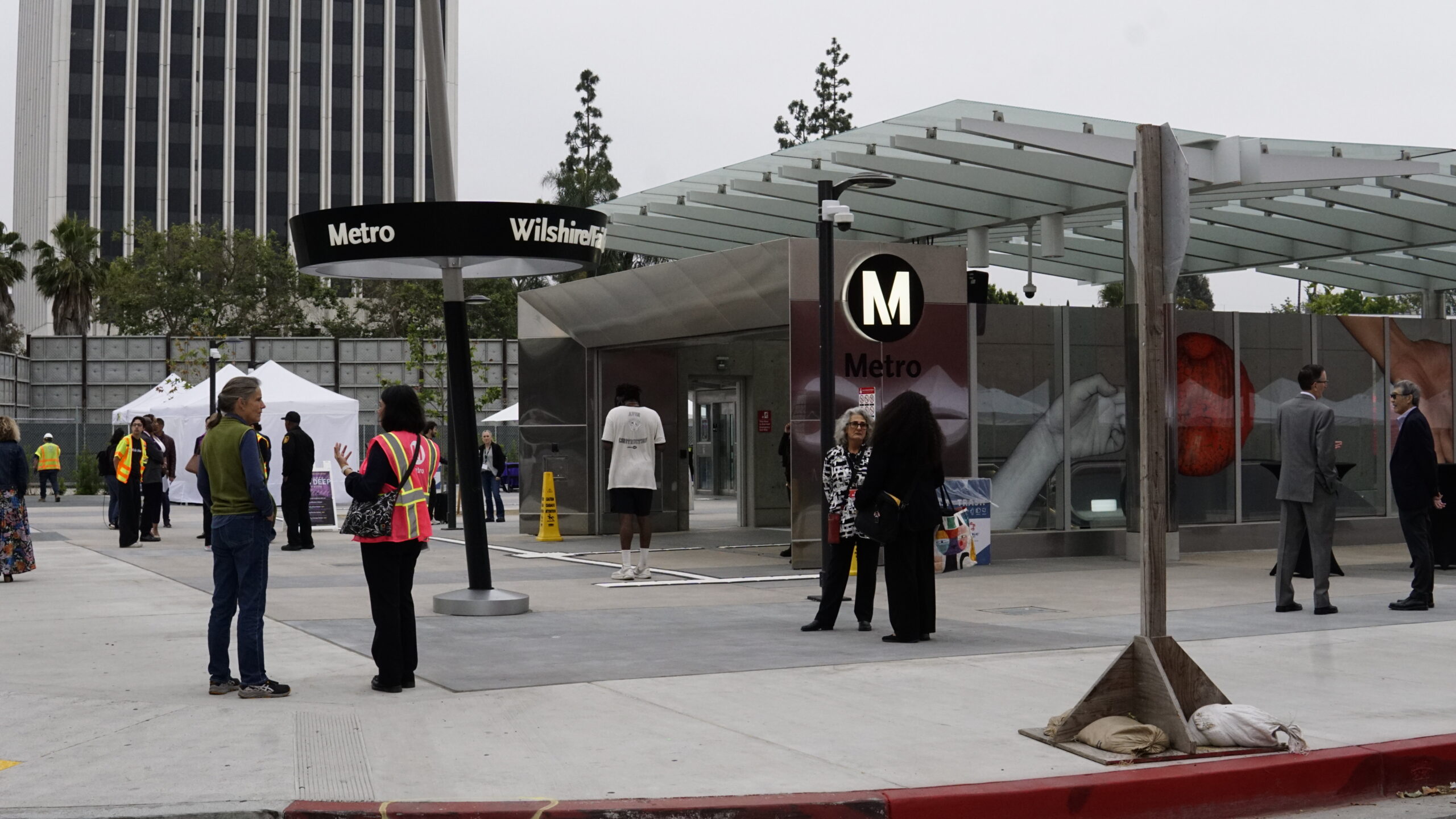 LA Metro is the only agency to inaugurate new underground stations in the US this year. Photo: Kyllmann/CLEW.