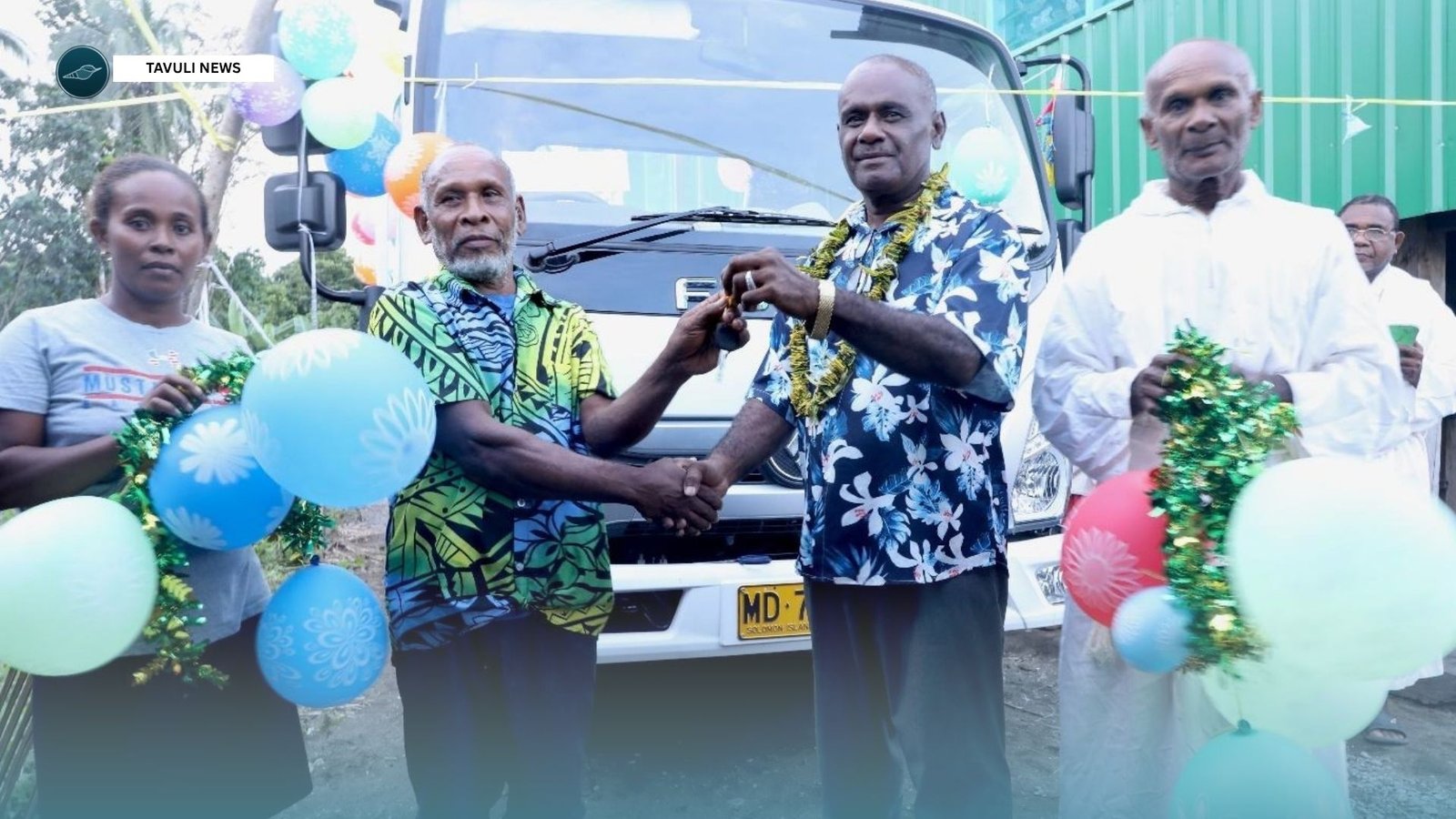 MP Manele officially hands over transport vehicles to Johitori and Alualu communities