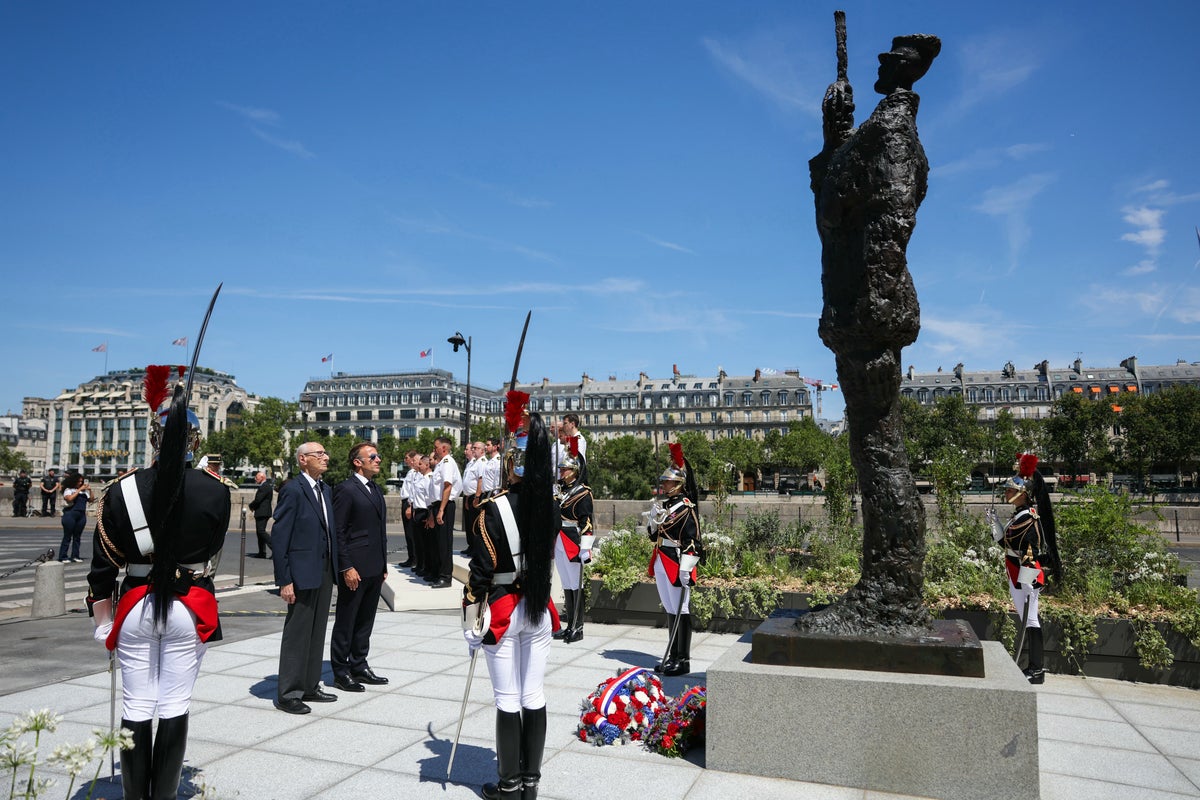 Macron warns of resurgent demons of antisemitism as France honors Alfred Dreyfus