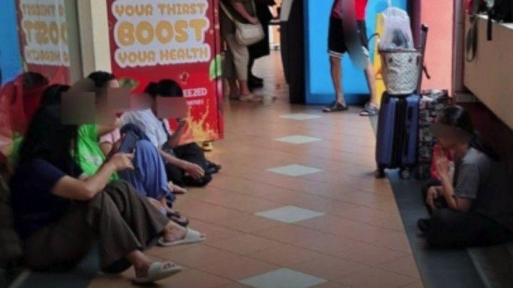 Maid agency under fire after helpers made to wait outside during lunch break