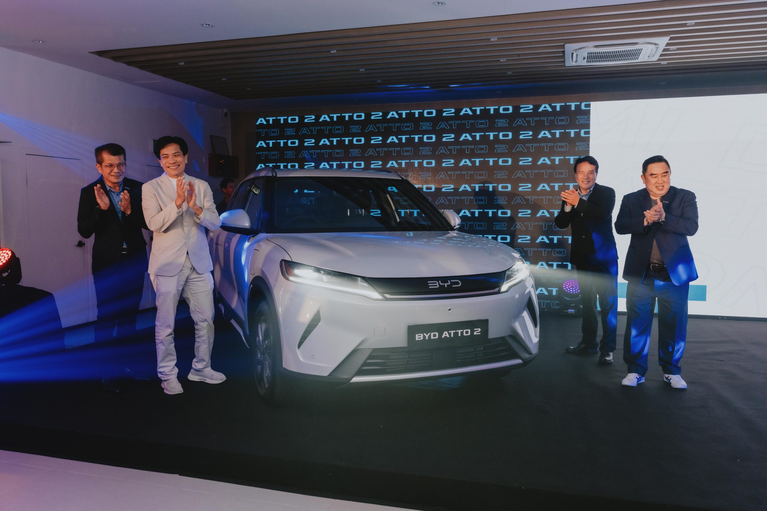 Maju Motors unveils compact hybrid SUV, BYD ATTO 2
