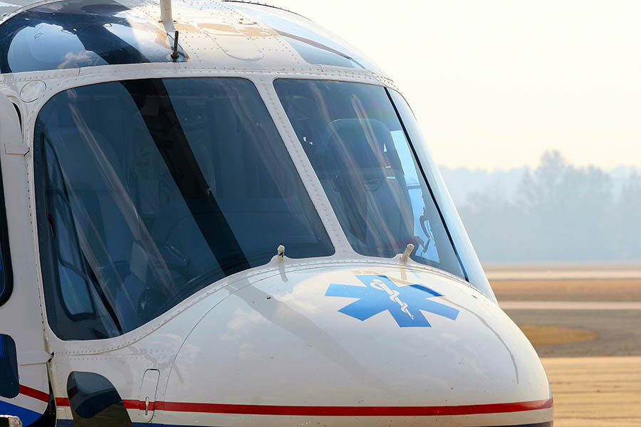 medical helicopter