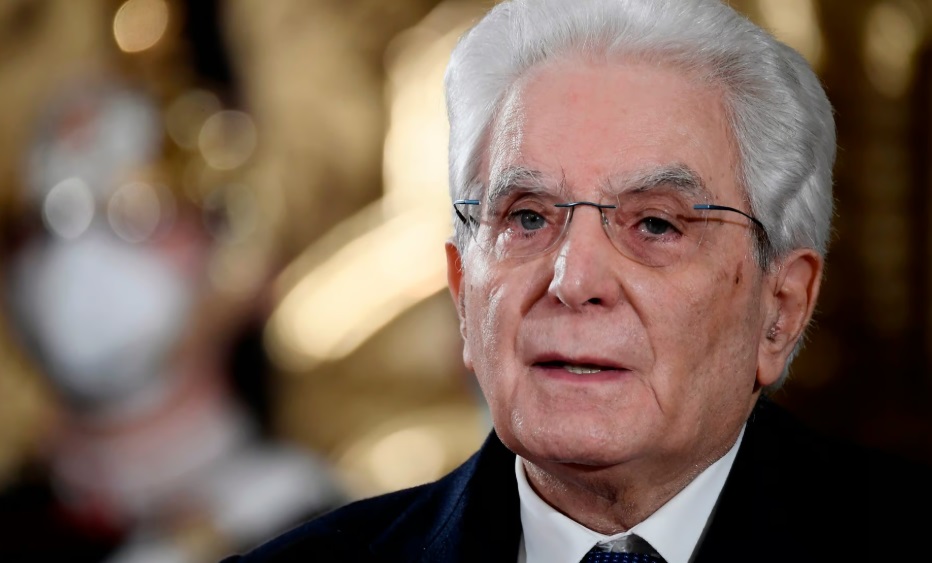 The italian President whose New Year address soke about the need for peace. Clarifies lines over pardons