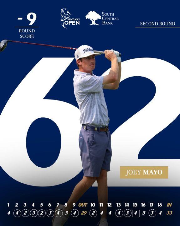 Mayo sets new record to share lead with Tooley at Open