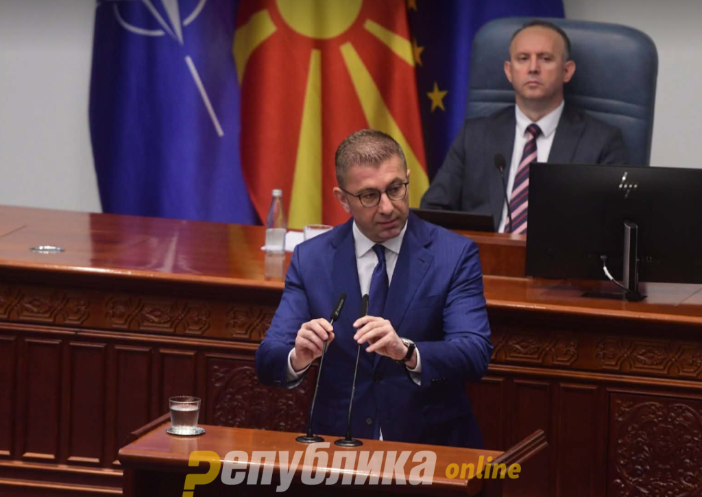Mickoski says that the ruling majority will support any agreement on the electoral code reached by the opposition parties