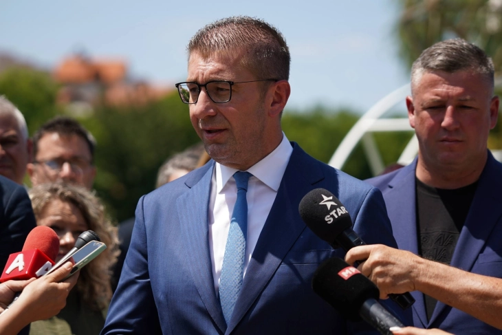 Mickoski: we will deliver on the reforms and then it's up to the EU to decide if we deserve membership