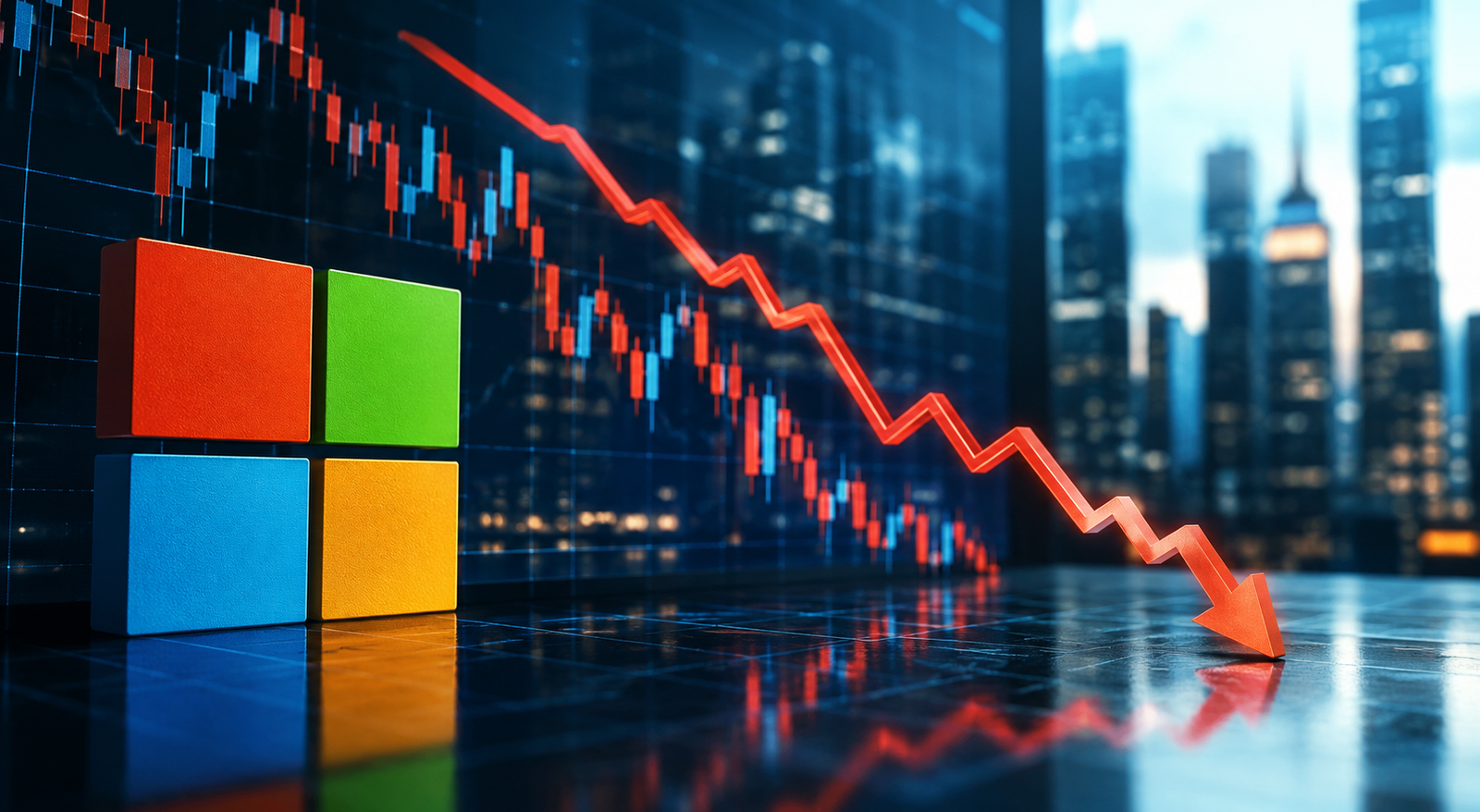 Microsoft stock performance today: MSFT stock slips sharper than broader market