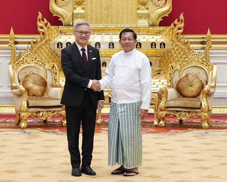 Min Aung Hlaing to visit Laos; President of Belarus to return to Myanmar ‘soon’ for second time