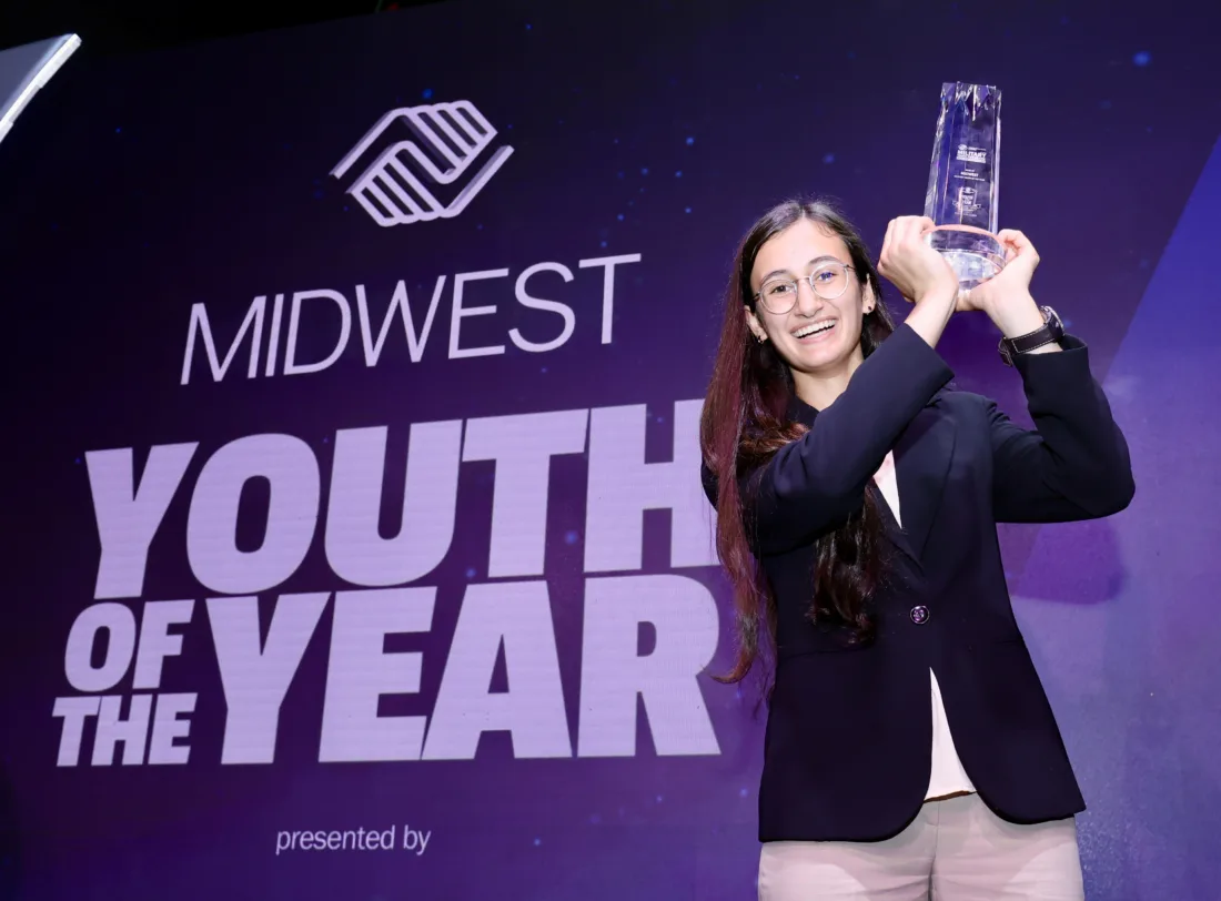 Minot AFB teen receives Midwest recognition