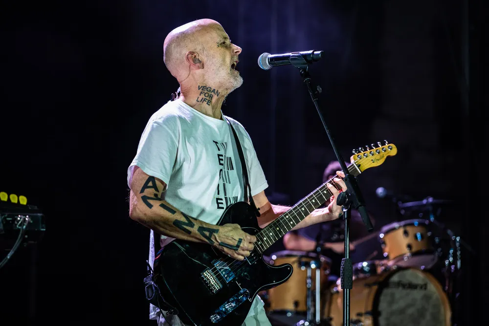 Moby concert in Budapest