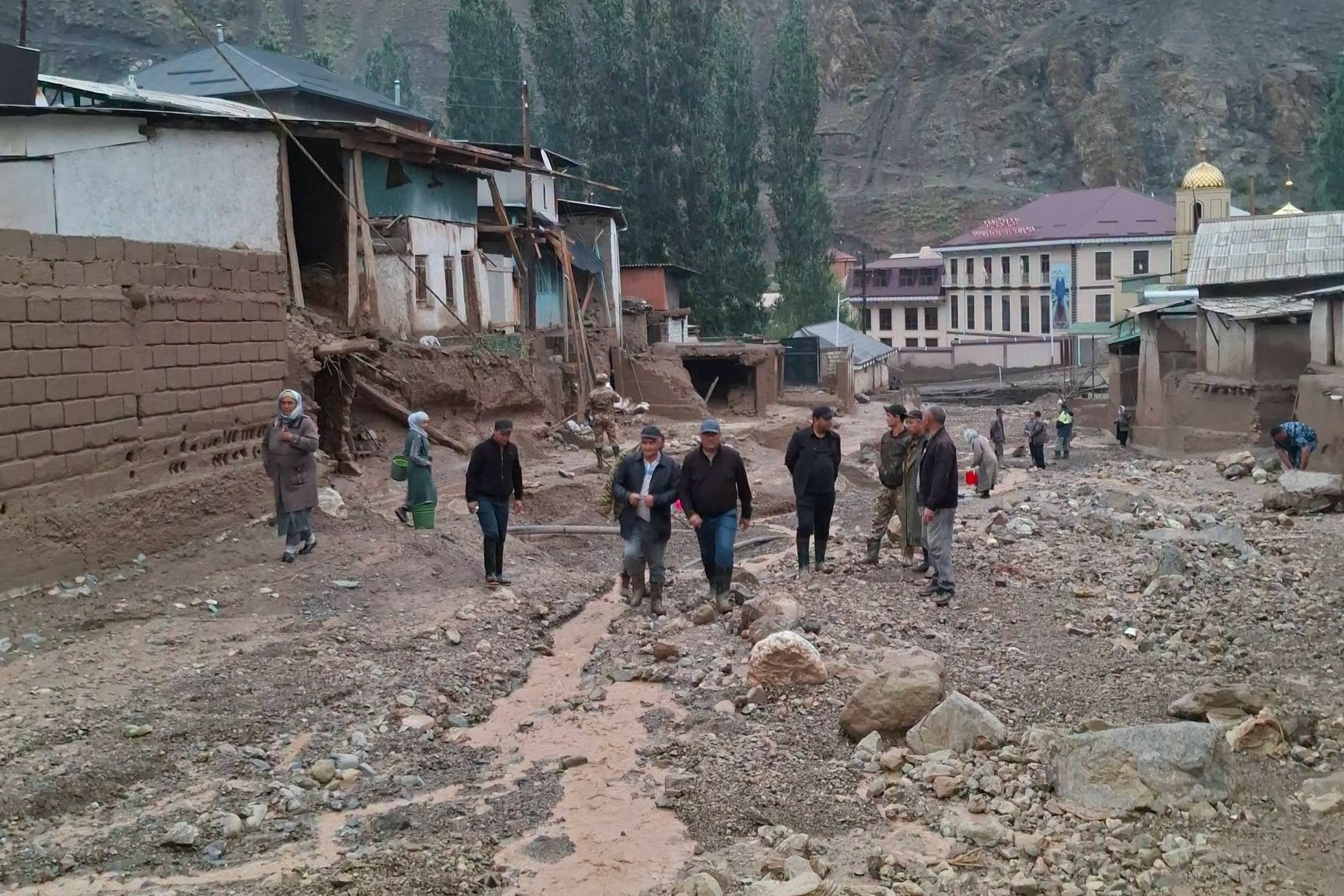 Mudflows in Ayni and Panjakent cause more than $1.2 million in damage