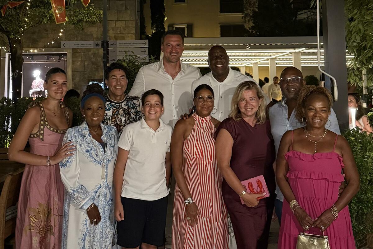 NBA Legend Spotted in Tivat