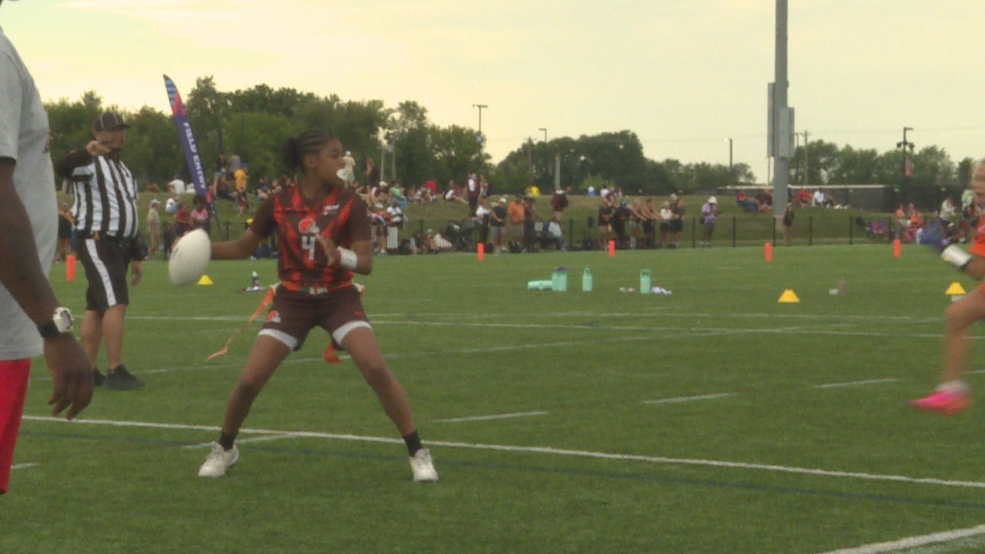 NFL flag football games bring thousands of people to Westfield - Indianapolis News | Indiana Weather | Indiana Traffic