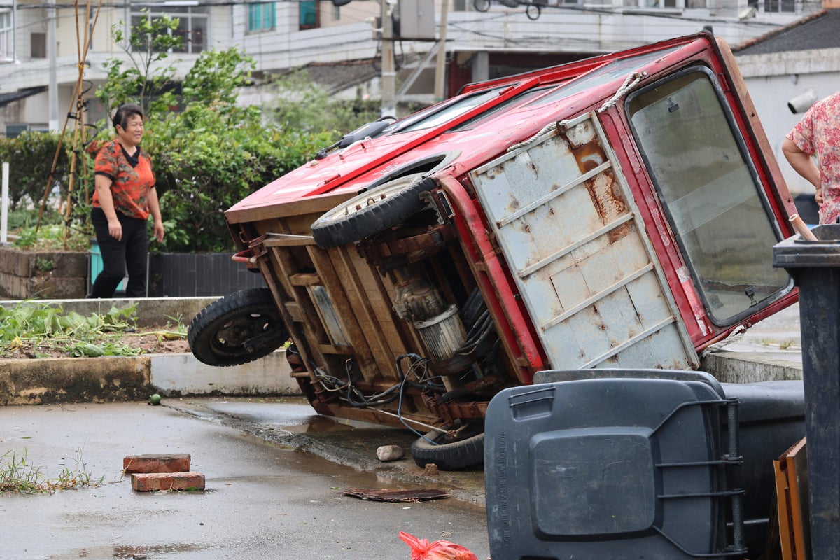 Nearly 3 million people evacuated as Typhoon Bavi batters eastern China