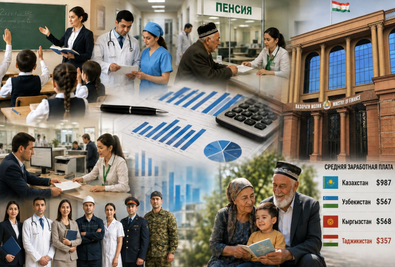 Nearly 40% of Tajikistan’s budget spending goes to wages and social payments