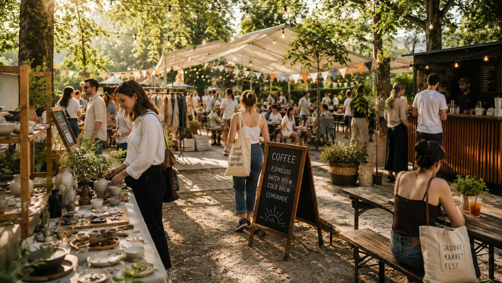 New Groovy Market Fest Brings "Barcelona Vibe" to Prague