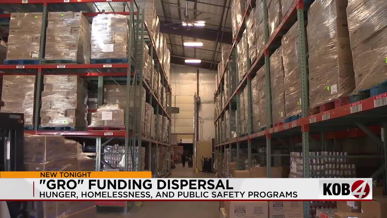 New Mexico GRO program sends $68M to food banks, nonprofits, public safety services
