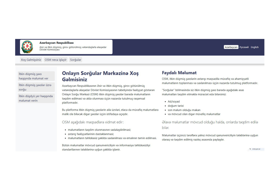 New digital platform on missing persons launched