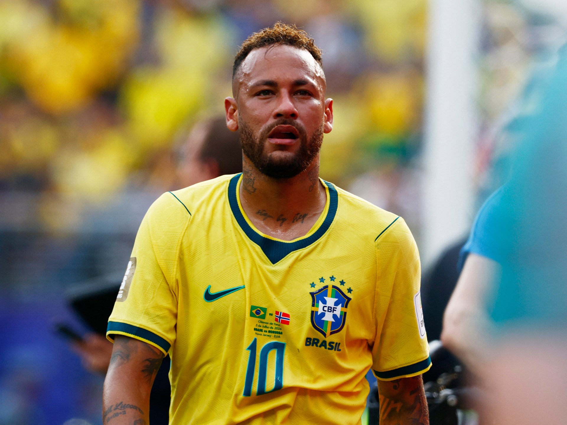 Neymar quits international football after Brazil’s World Cup knockout loss | World Cup 2026