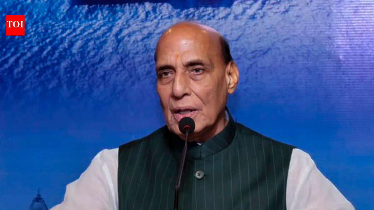 'Not just a fighting force, but guardian of India's economy': Rajnath Singh hails Navy | India News