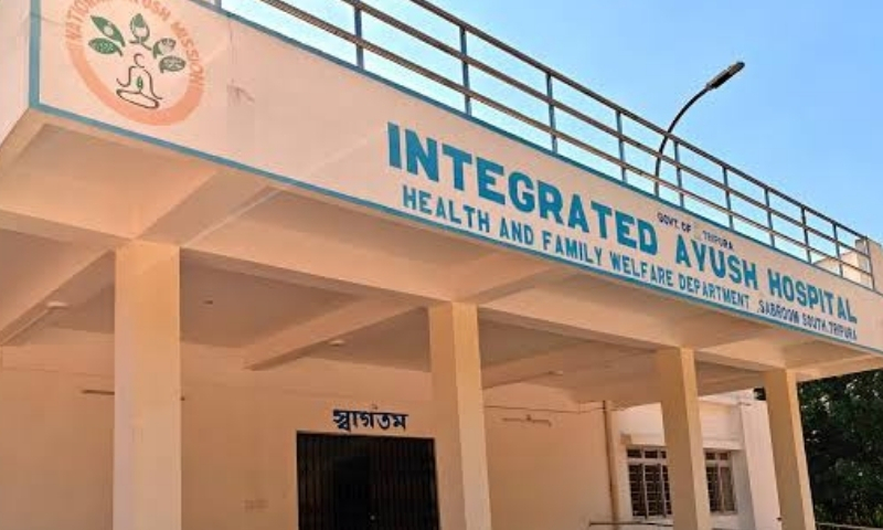 Officials inspect proposed site for Ayurvedic drug manufacturing unit in Sabroom