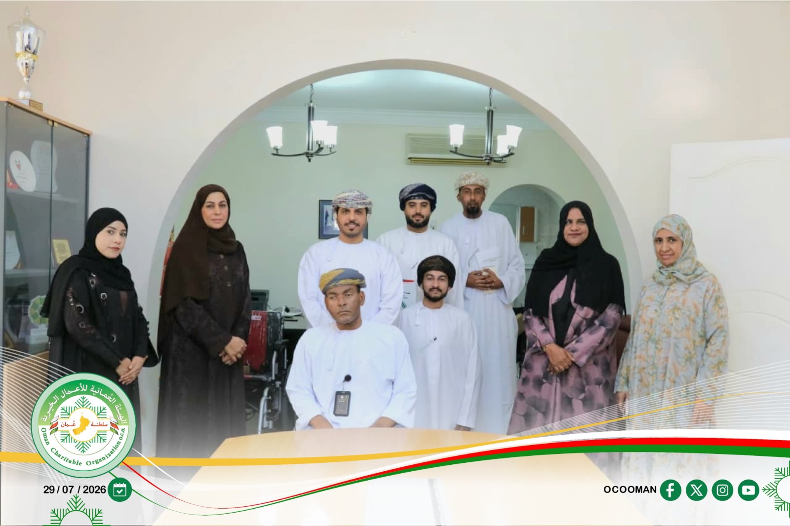 Oman Charitable Organisation donates 102 medical devices to support people with disabilities