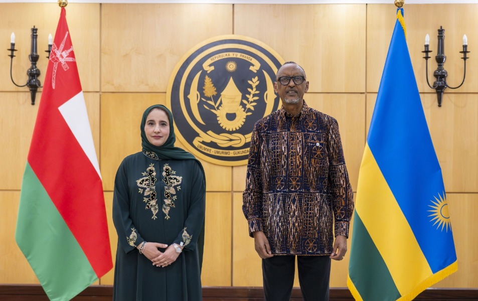 Oman ambassador presents credentials to Rwandan president