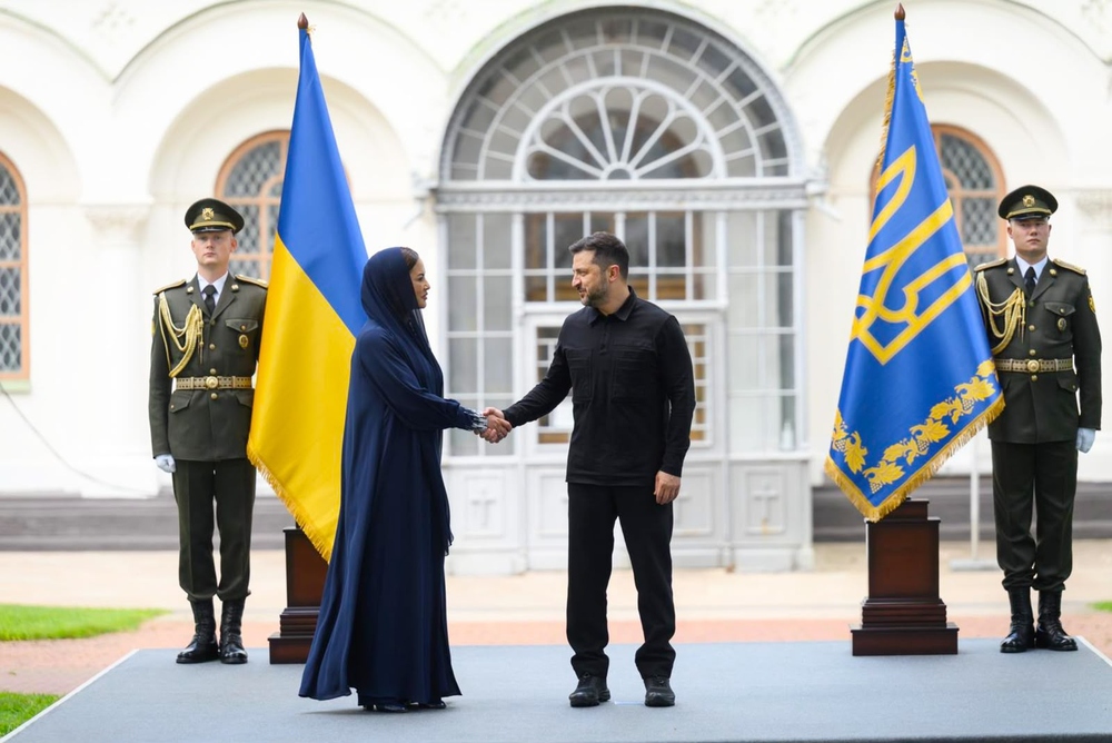 Oman’s Ambassador presents credentials to Ukraine President