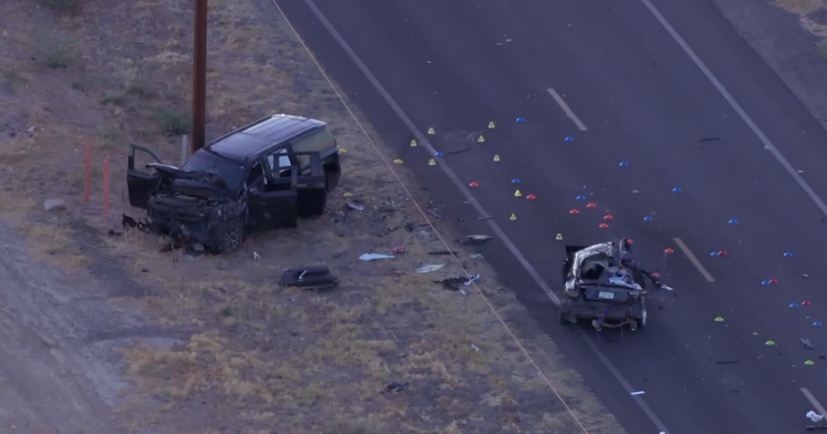 One person killed, three others seriously hurt in crash on Hunt Highway