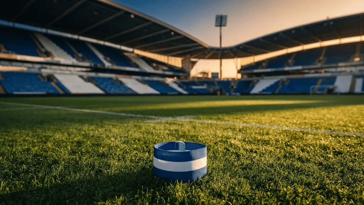 Real Sociedad Anoeta Stadium with captain