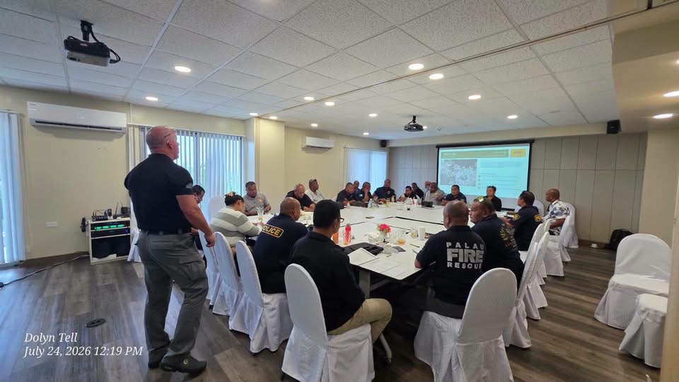 Palau hosts regional, international security partners for PIF preparedness exercises