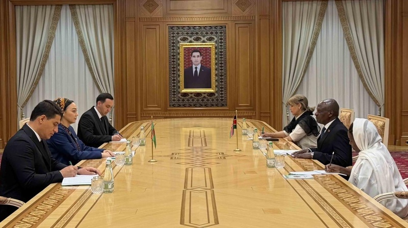 Parliament Speaker of Turkmenistan receives credentials from Ambassador of Kenya