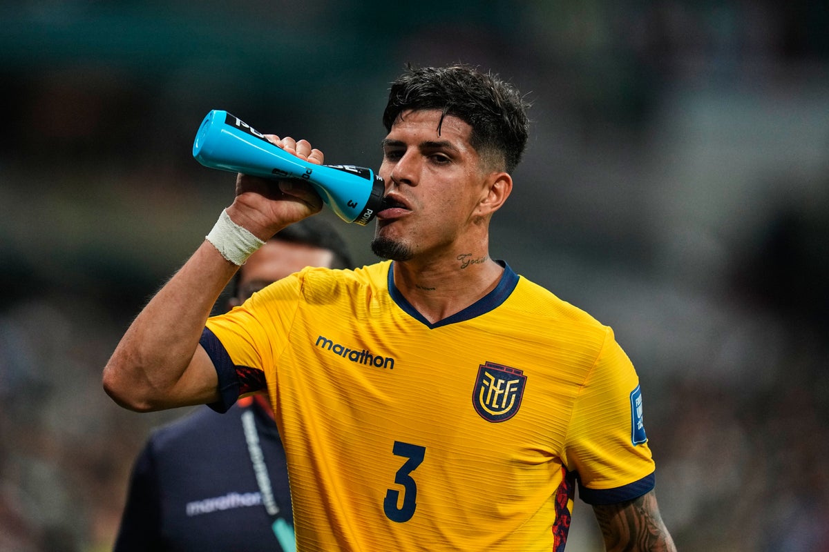 Piero Hincapie becomes second player to be sent off for covering his mouth at World Cup