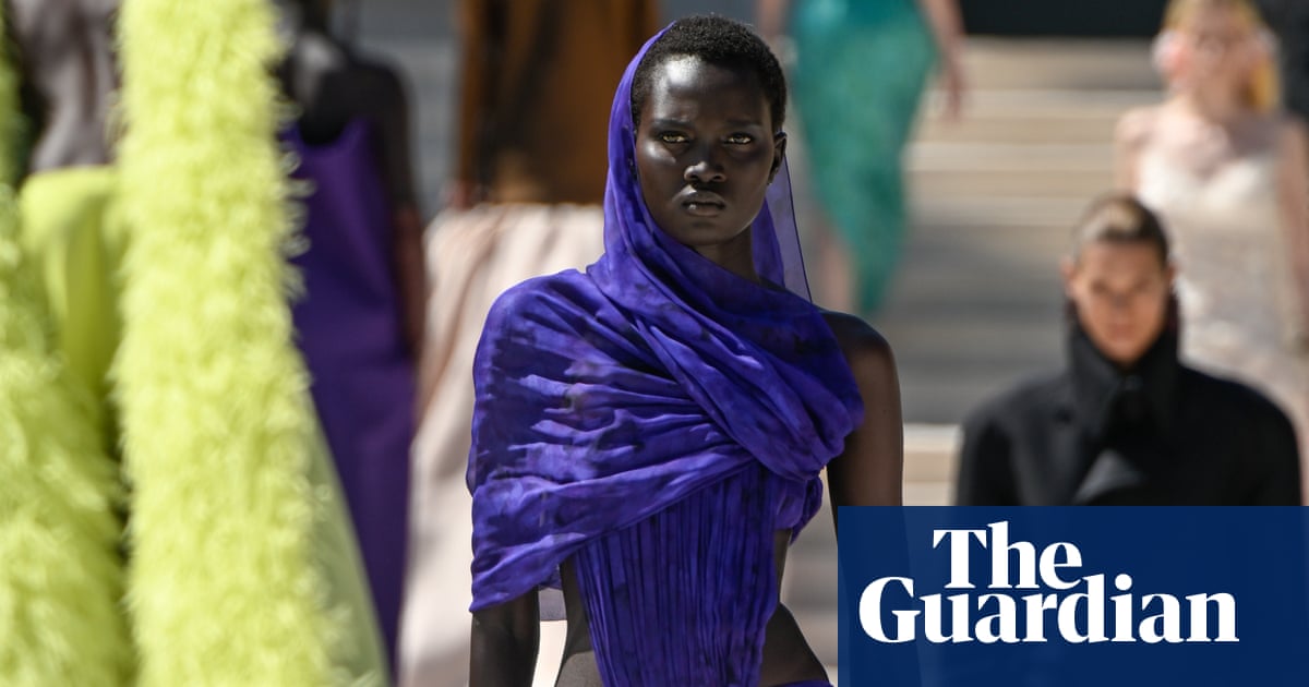 Pierpaolo Piccioli’s couture debut reimagines Balenciaga in his own colourful image | Balenciaga