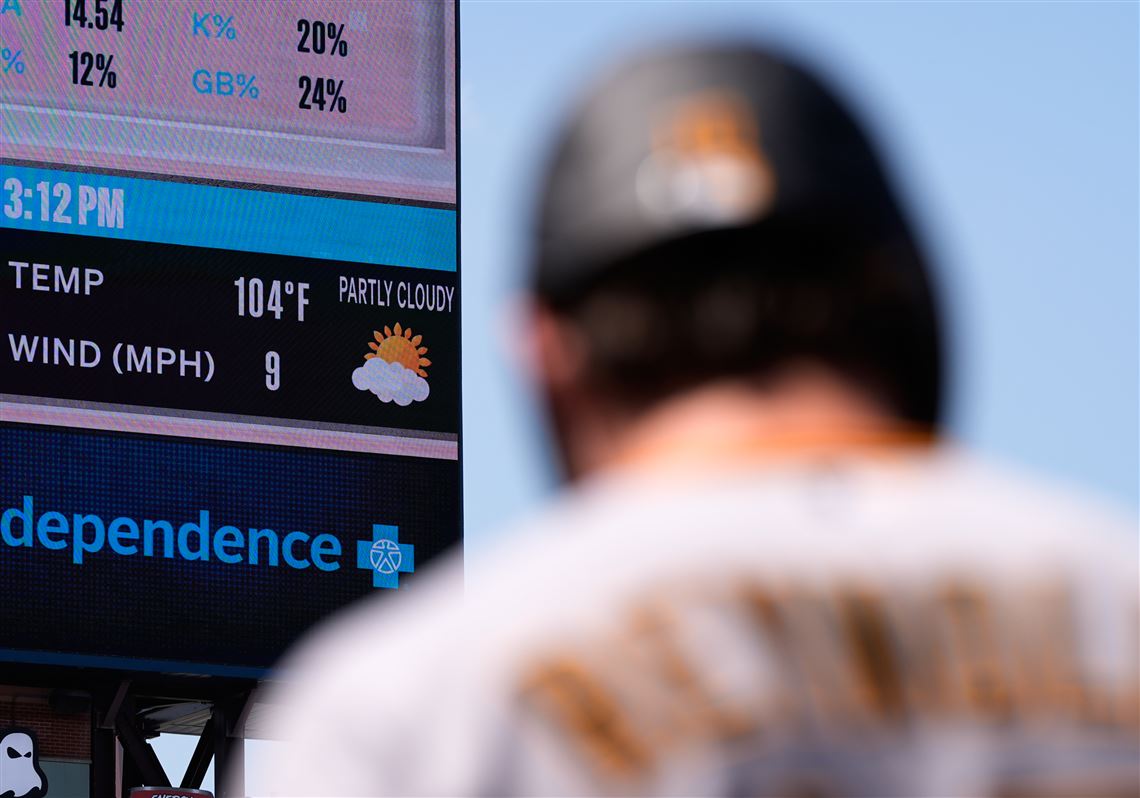 Pirates players are ‘just trying to survive’ during this extreme heat wave. Here's how they do it.