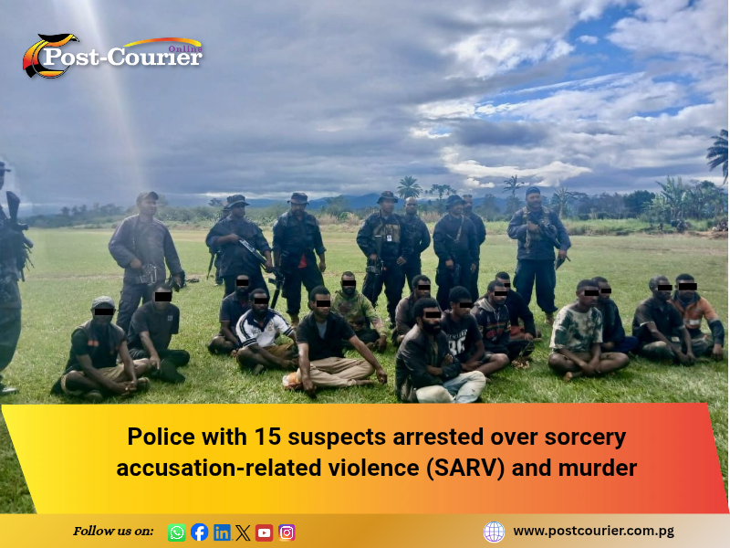 Police rescue SARV victims: Fifteen arrests made