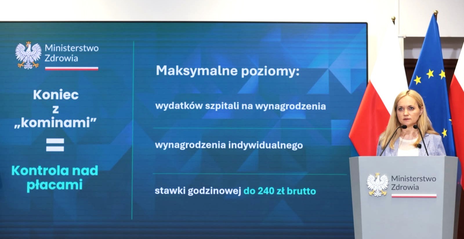 Polish government unveils hospital reforms amid scandal over doctors’ pay and “VIP lounge”