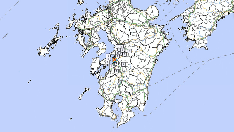 Powerful 7.1 magnitude earthquake hits Kyushu in southern Japan, prompting tsunami warning