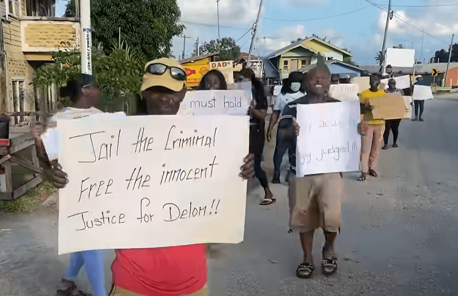 Protests against murder charge for MV Barima captain, others; Indigenous Amerindians among activists picketing President’s office