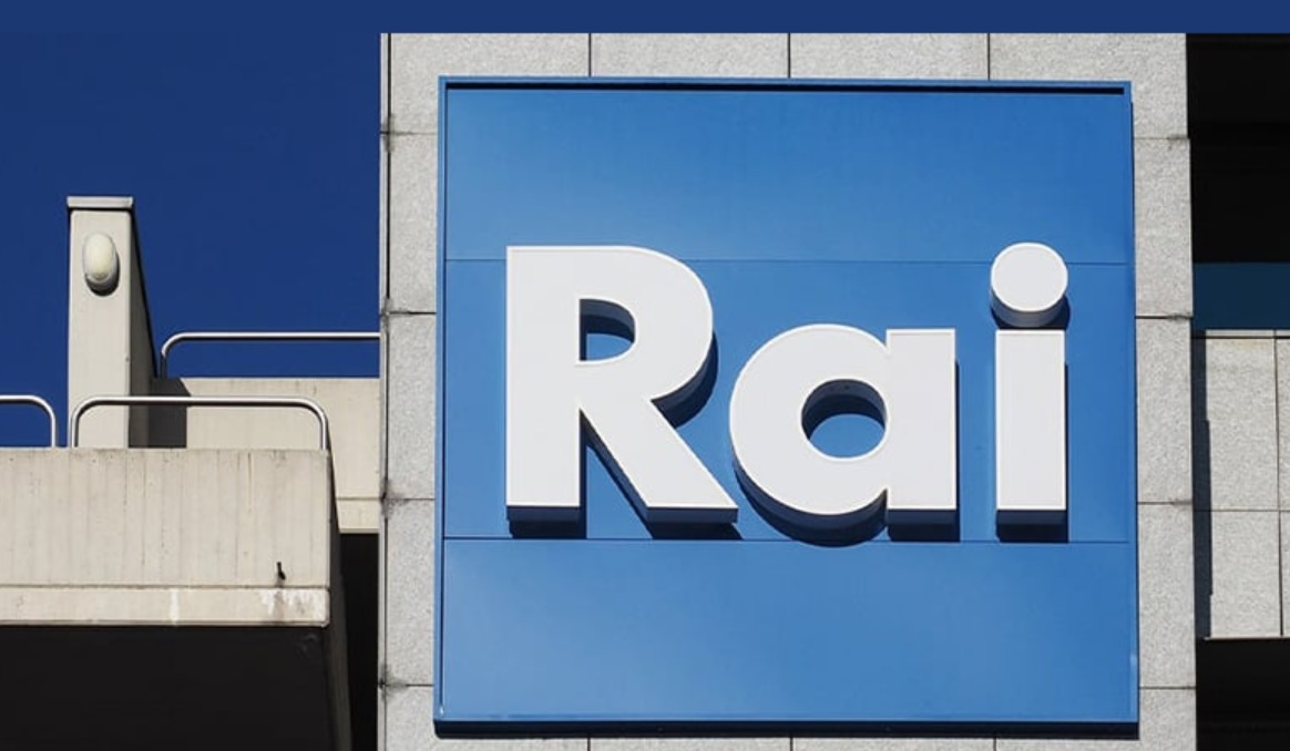 Rai logo on building